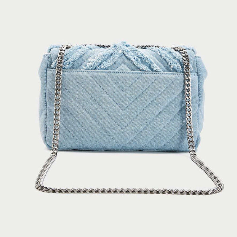 Denim Chain Bag Auri Collection
