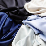 Adjustable Strap Satin Midi Dress