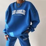 2-Piece Los Angeles Pullover Sweatshirt and Sweatpants Set