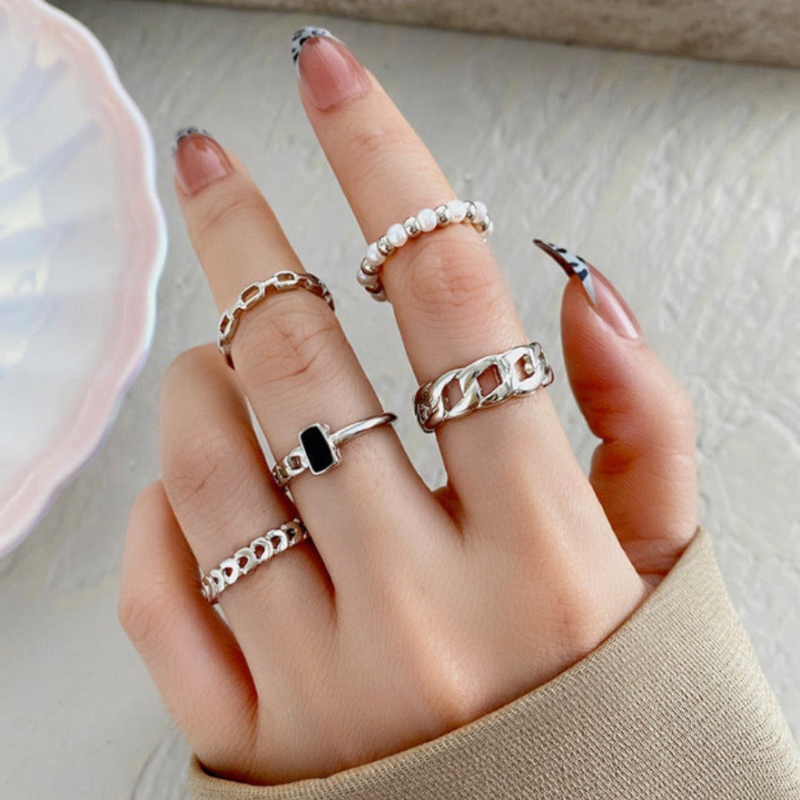 Simple Boho Ring Boho Ring Set