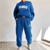 2-Piece Los Angeles Pullover Sweatshirt and Sweatpants Set