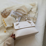 Vintage Square Handbag White