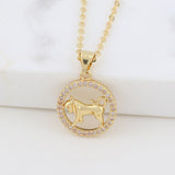 Astrology Sign Necklace Taurus