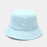 Smiley Bucket Hat Sky Blue