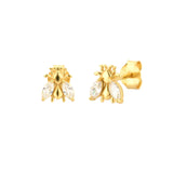 Bee Jewelry Gold Studs
