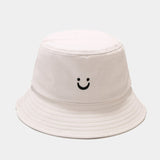 Smiley Bucket Hat Beige