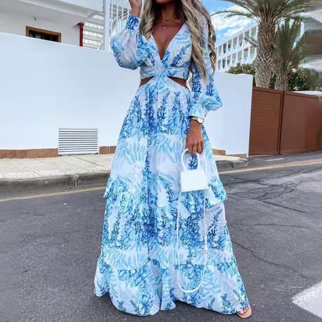 boho vibes dress Boho Summer Vibes Dress- Sunset Small