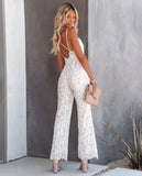 Lace Double Strap Jumpsuit