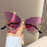 Butterfly Sunglasses Purple