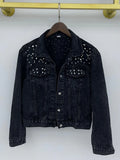 Jean Jacket With Pearls