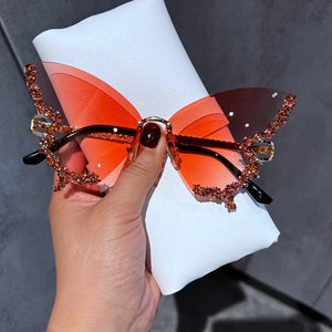 Butterfly Sunglasses Red