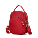 Mini Multifunctional Crossbody Bag Red