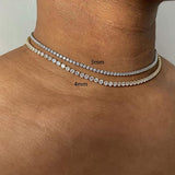 Dainty Tennis Chain Necklace