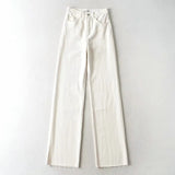 Baggy High Waist Jeans White