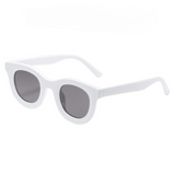 Square Sunglasses White/Black