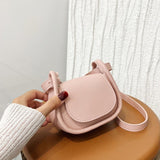 Faux Leather Mini Bag Pink