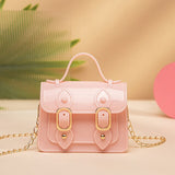 Mini PVC Crossbody Bag Pink
