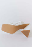 Woven Strap Platform Sandals