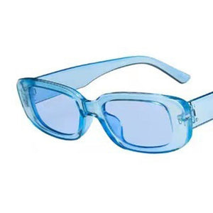 Rectangle Frame Sunglasses Blue