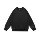 Casual Pullover Sweatshirt Black