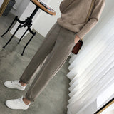Wool Suit Trouser Pants Gray