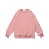 Casual Pullover Sweatshirt Pink