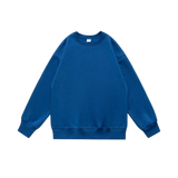 Casual Pullover Sweatshirt Dark Blue