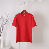 Cotton Soft Basic T-Shirt Red