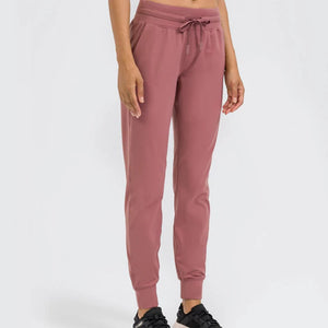 High Quality Sweatpants With 4-Way Stretch Pink