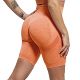 Enhanced Workout Shorts Orange