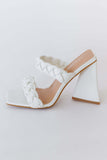 Woven Strap Platform Sandals
