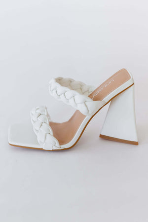 Woven Strap Platform Sandals