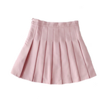 Pleated Tennis Mini Skirt Pink