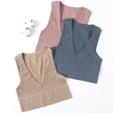 Sporty Workout Top Taupe