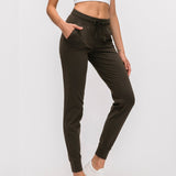 High Quality Sweatpants With 4-Way Stretch Olive