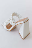 Woven Strap Platform Sandals